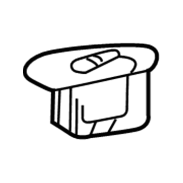 Kia 935803C100BT Power Window Sub Switch Assembly, Right