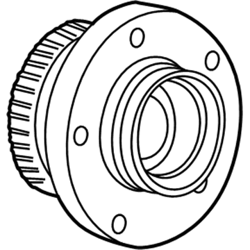 BMW 31-22-1-139-348 Wheel Hub, Front