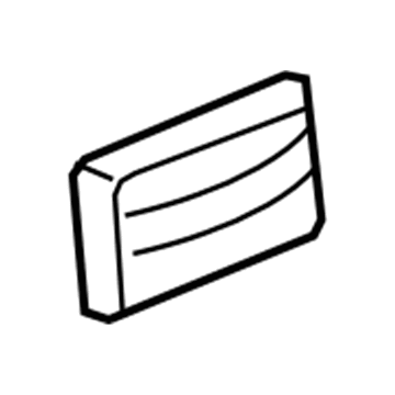 GM 25845865 Handle, Outside