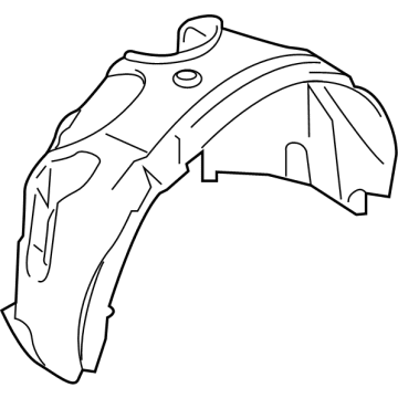 Ford FT4Z-16103-E Fender Liner