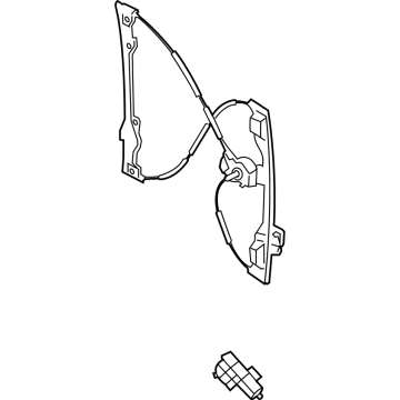 Ford ML3Z-1523200-D REGULATOR ASY
