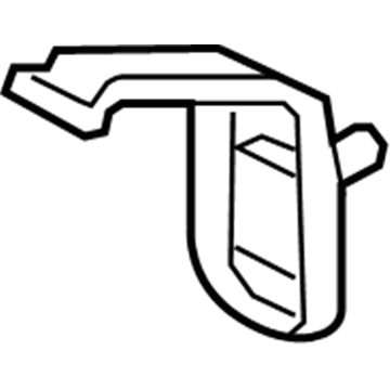 Nissan 84937-5ZA0B Hook-Trunk Net