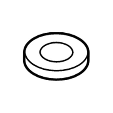 Nissan 55034-EL000 Rear Spring Seat-Rubber Upper