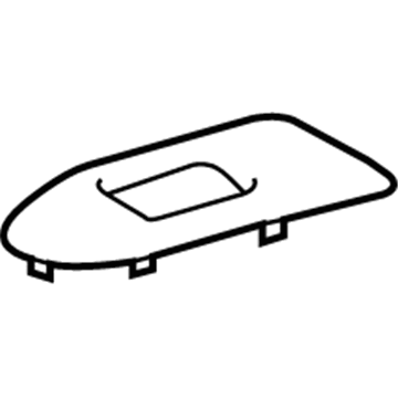 Lexus 74271-60210-E0 Panel, Rear Door ARMREST