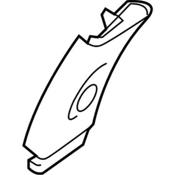 Infiniti 76913-1A68A GARNISH Windshield Pillar Upper RH