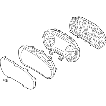 Kia 94001K0670 CLUSTER ASSY-INSTRUM