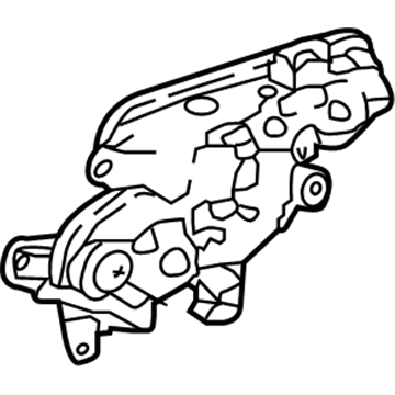 Lexus 69202-11011-D0 Handle Sub-Assy, Front