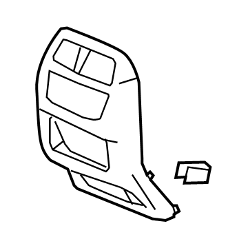 Honda 83416-TG7-A01ZA Garnish, RR. Console *YR507L* (SHADOW BEIGE)