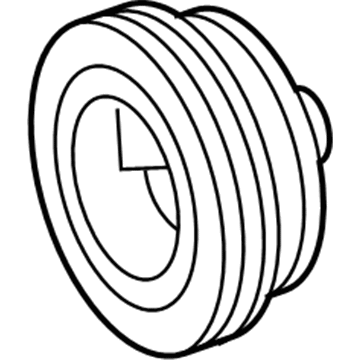 Mopar 53022413AA DAMPER-CRANKSHAFT