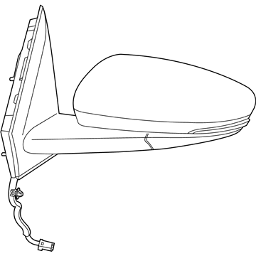 Mopar 5MJ481ARAH Outside Rear View Mirror