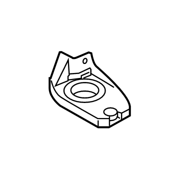 Hyundai 64186-S8000 REINF-Radiator Support LWR, RH