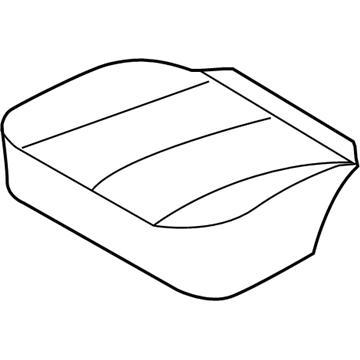 Hyundai 88200-0A541-QZQ Cushion Assembly-Front Seat, Passenger