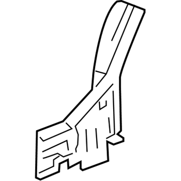 Honda 64320-TFE-305ZZ Extension Comp R, RR W