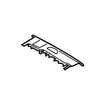 BMW 51-16-9-354-206 COVER, ARMREST LOCK MECHANIS