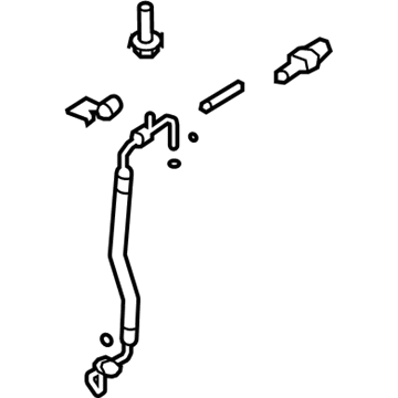 Ford 8T4Z-19972-AA AC Hose