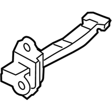 Hyundai 79480-3X001 Checker Assembly-Rear Door, LH