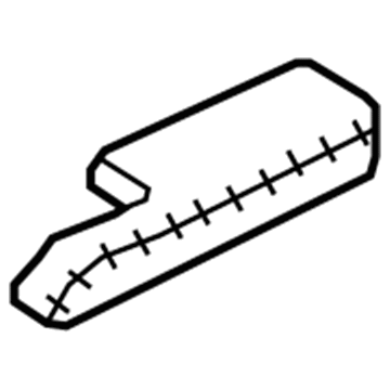 Honda 83502-SJC-A41ZC Armrest Assembly, Right Front Door (Beige) (Leather)