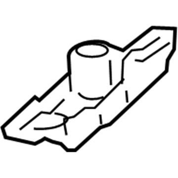 BMW 51-13-7-117-240 Clip, Moulding, Side Frame