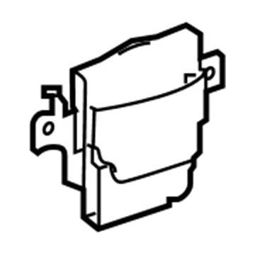 Nissan 82670-ZR01A Rear Door Inside Handle Assembly, Right