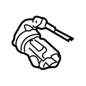 GM 26047298 Cylinder Kit, Steering Column Lock & Ignition Switch