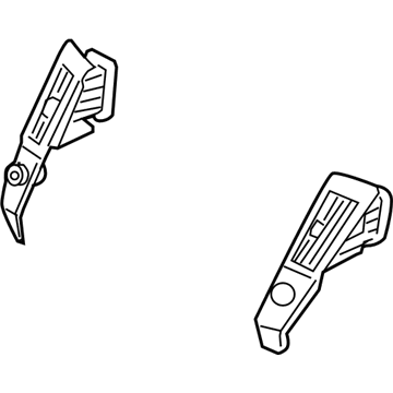 Hyundai 97420-3J000-RA5 Duct Assembly-Center Air Ventilator, RH