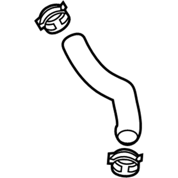 Kia 254212K600 Hose-Radiator, Upper