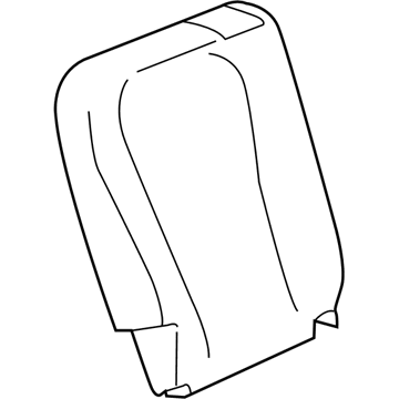 GM 20897029 Seat Back Pad
