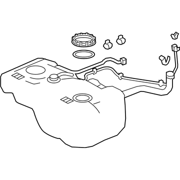 Acura 17044-TZ5-A01 TANK SET, FUEL