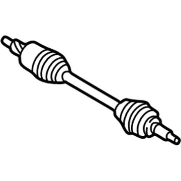 Kia 495003E000 Shaft Assembly-Drive, LH