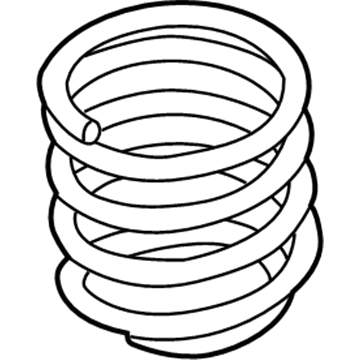 BMW 31-33-6-785-080 Front Coil Spring