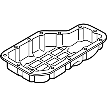 Kia 215113CKA0 Pan-Oil, Lower