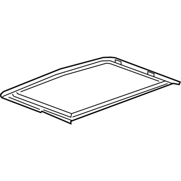 GM 84501217 Sunroof Glass