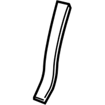 Acura 71593-STK-A00 Spacer, Right Rear Bumper Side