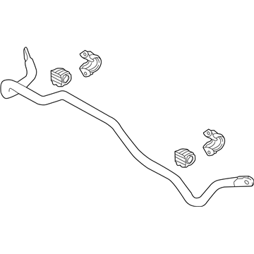 Hyundai 55510-D3600 Bar Assembly-RR STABILIZER