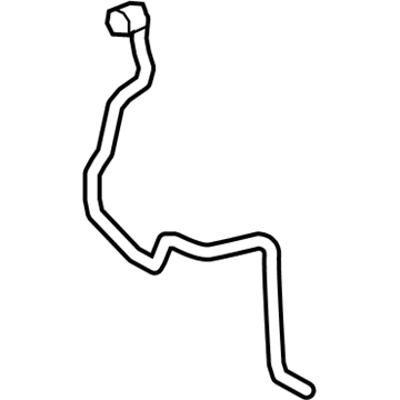 BMW 17-12-8-614-881 Engine Coolant Overflow Hose Upper