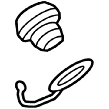 Nissan 17251-9EG1C Filler Cap Assembly