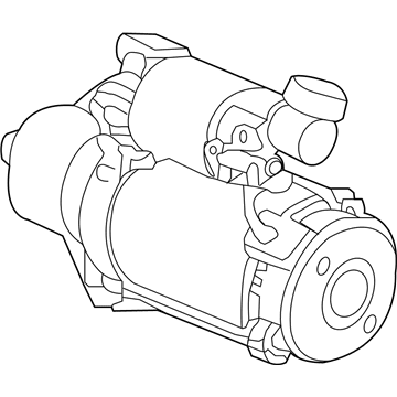 Honda 31200-RK2-A01 Starter Motor Assembly (Dudv1) (Denso)