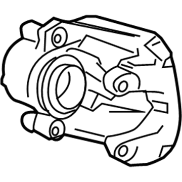 BMW 34-11-2-283-162 Passenger Right Front Brake Caliper