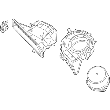 Infiniti 27200-3KA4A Blower Assy-Front