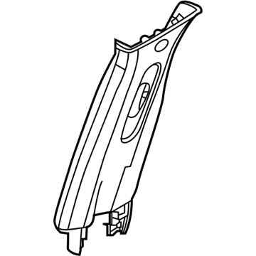 Mopar 6ND20DX9AA Panel-B Pillar