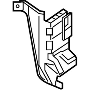 Infiniti 66901-9NB0A FINISHER Side LH Blu