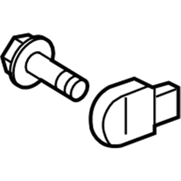 Lexus 89173-39365 Sensor, Air Bag, Front