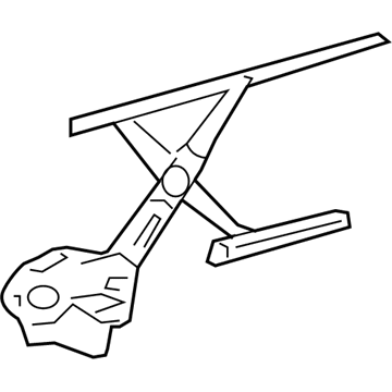 Lexus 69801-30260 Regulator Sub-Assy, Front Door Window, RH