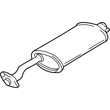 GM 15994362 Exhaust Muffler
