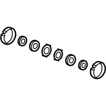 Acura 06531-STX-A01 Seal Kit A, Power Steering (Rotary Valve)