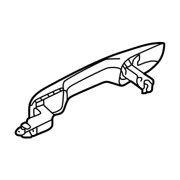 Honda 72141-T20-A11ZD HANDLE, R- *NH731P*