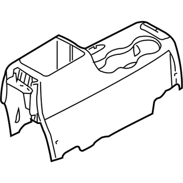 Hyundai 84671-2E010-WK Console-Rear