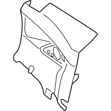 BMW 51-43-9-461-973 LATERAL TRIM PANEL, LEFT