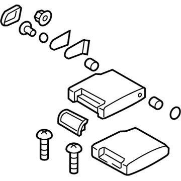 Infiniti 88700-1LK0A 2Nd Seat Armrest Assembly, Center