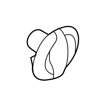 Kia 84523B1000DDK Stopper-Glove Box